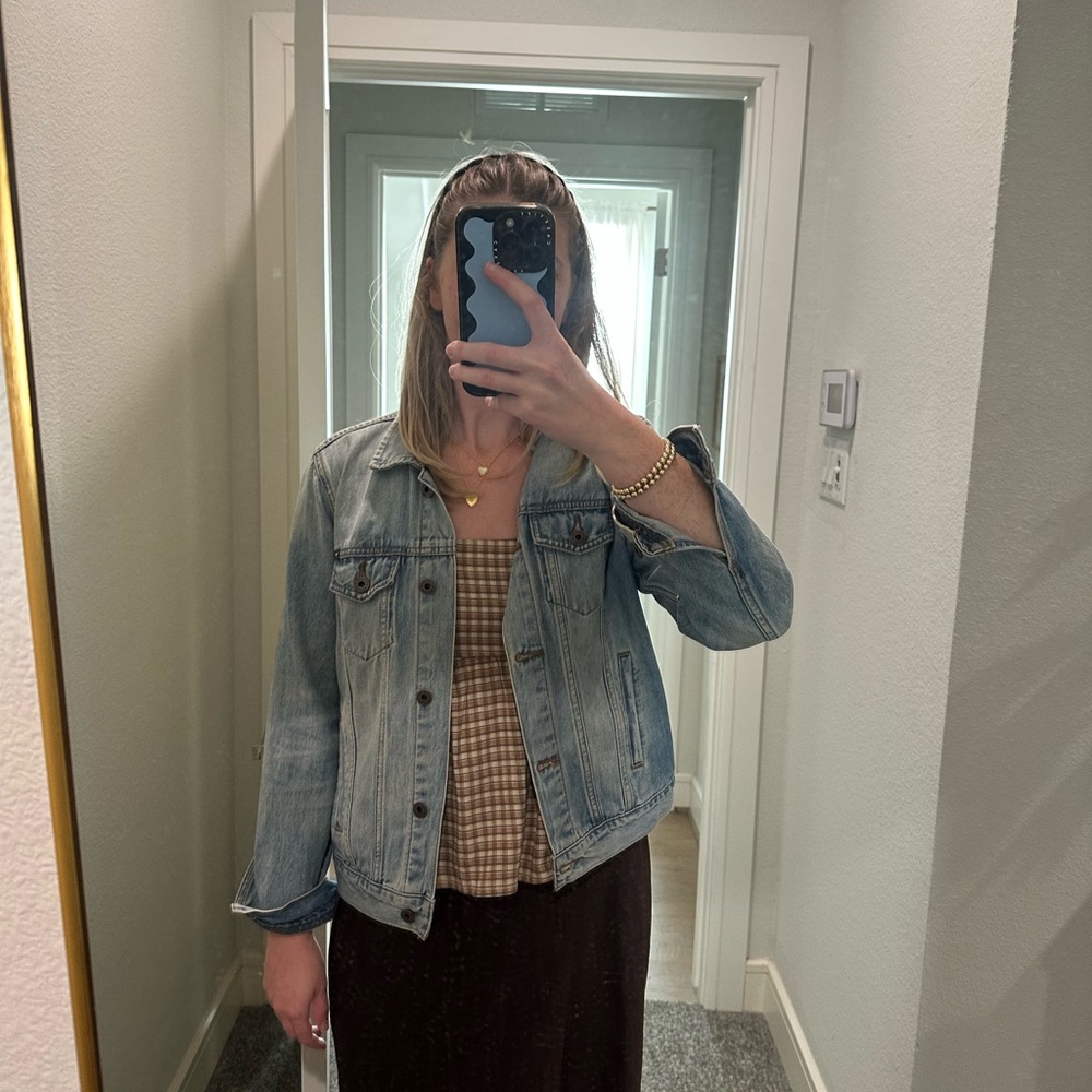 Lucky Brand Light Blue Denim Jacket